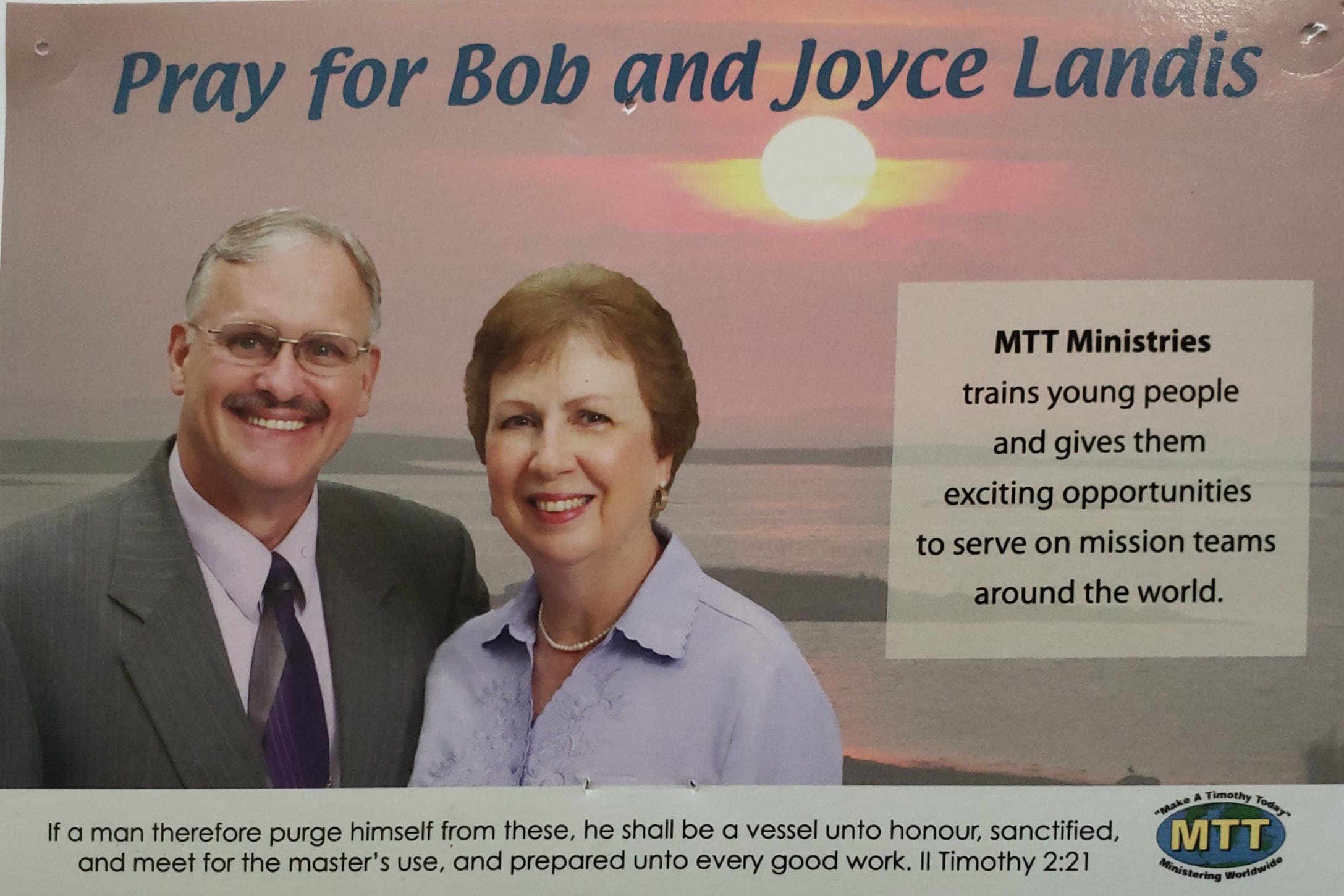 Bob and Joyce Landis
